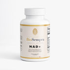BioSempra NAD+ supplement bottle on a white background